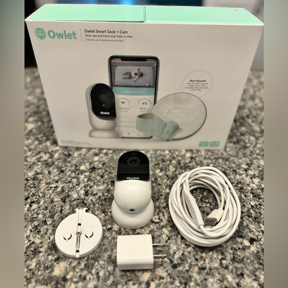 Owlet Other - Owlet Smart Sock 2nd Gen- dual cameras and accessories
